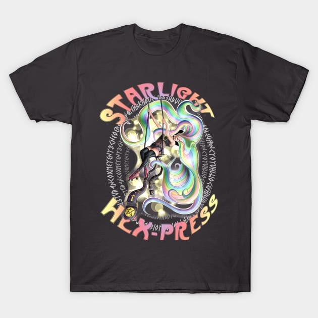 Starlight Hex-press T-Shirt by VixPeculiar